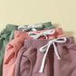 Yoawdats Baby Boys' & Girls' 3-Pack Jogger Pants - Classic Fit, Elastic Waist - Toddler To Infant Long Pants