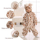 Tonwhar Infant And Toddler Halloween Cosplay Costume Kids' Animal Outfit Snowsuit(18-24 Months,Brown Cow)