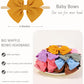 Jollybows 20Pcs Baby Girls Hair Bows Headband Nylon Hair Band Elastic Hair Accessories For Kids Infants Toddlers