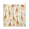 vvfelixl Baby Muslin Washcloths Giraffe Safari Print Baby Burp Cloths Cotton Baby Face Towel for Newborn Infants Boys Girls Soft