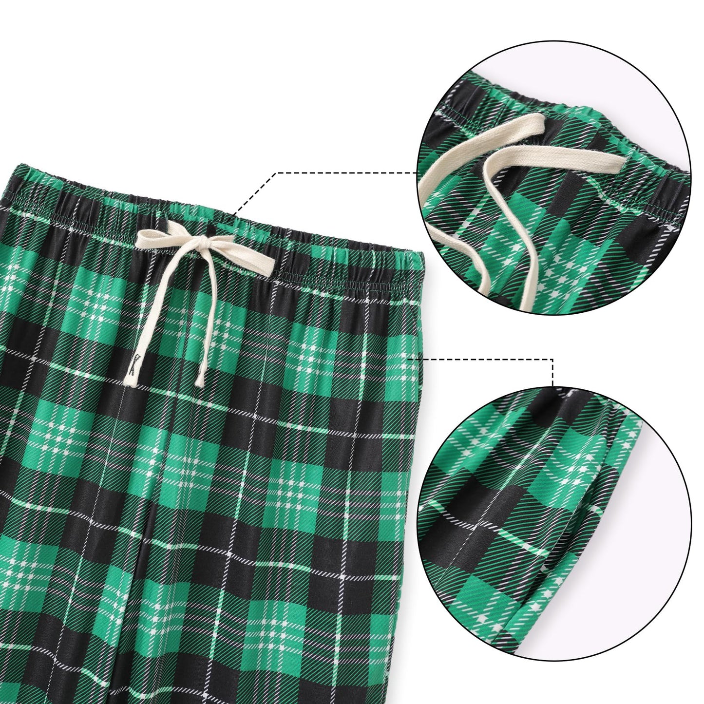 Iffei Christmas Pajamas For Family Matching Sets Holiday Pj'S With Satna Reindeer Long Sleeve Shirt And Pant With Pocket 3-6Mont