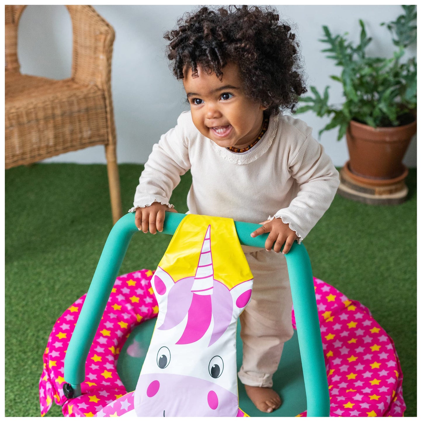 Galt Toys, Nursery Trampoline - Unicorn, Trampolines for Kids, Ages 1 Year Plus