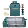 Houscly Green Diaper Bag Backpack For Mom: Baby Bags For Boys Girls Toddler Women Men Large Back Pack Diapers Bag Big Travel Paa