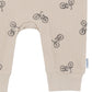 Gerber Modern Moments Baby Boys' Henley Romper, Bicycles, 12 Months