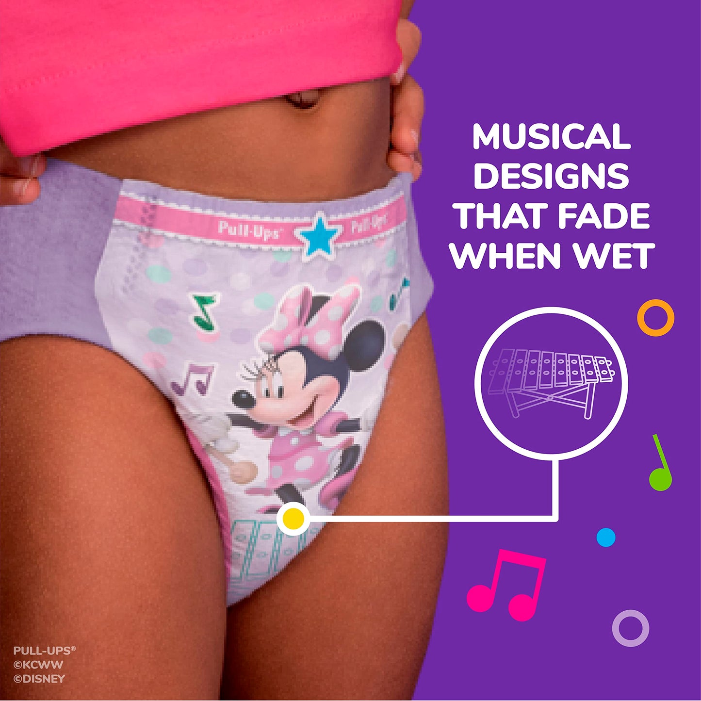 Pull-Ups Girls' Potty Training Pants, Size 4, 2T-3T, 23 Ct