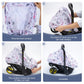 Car Seat Cover Baby, Infant Car Seat Cover With Mesh Window, Stretch Carseat Cover For Girls Boys, Soft Breathable Baby Carrier