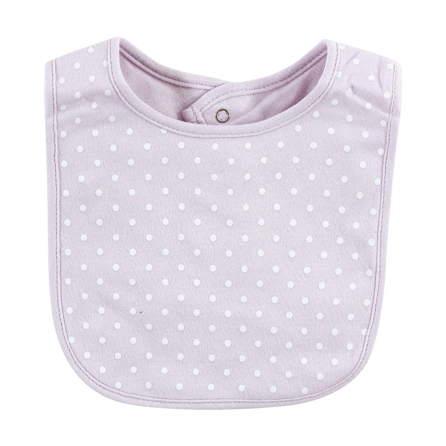 Hudson Baby Unisex Baby Cotton Bibs, Tea Party, One Size
