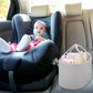 Comse Baby Diaper Caddy Organizer, Diaper Basket, Baby Car Organizer, Diaper Change Organizer, Portable Tote Bag With Divider, G