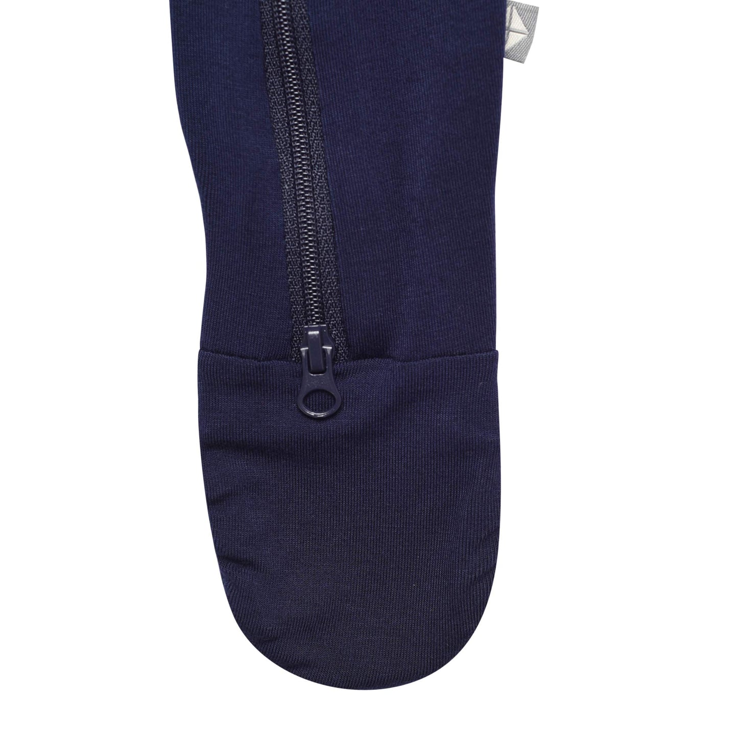 Kyte Baby Soft Bamboo Rayon Footies, Zipper Closure, 0-24 Months (0-3 Months, Navy)