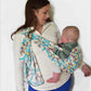 Lite-on-Shoulder Ring/Pouch Baby Sling Fish Tail