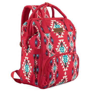 Montana West Wrangler Callie Diaper Bag Backpack With Stroller Straps Multifunction Baby Travel Bag Wg2204-9110Bdy