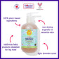 California Kids Chillax Shampoo And Bodywash | 100% Plant-Based | Gentle Skincare For Kids | Lavender Shampoo For Kids + Teens |