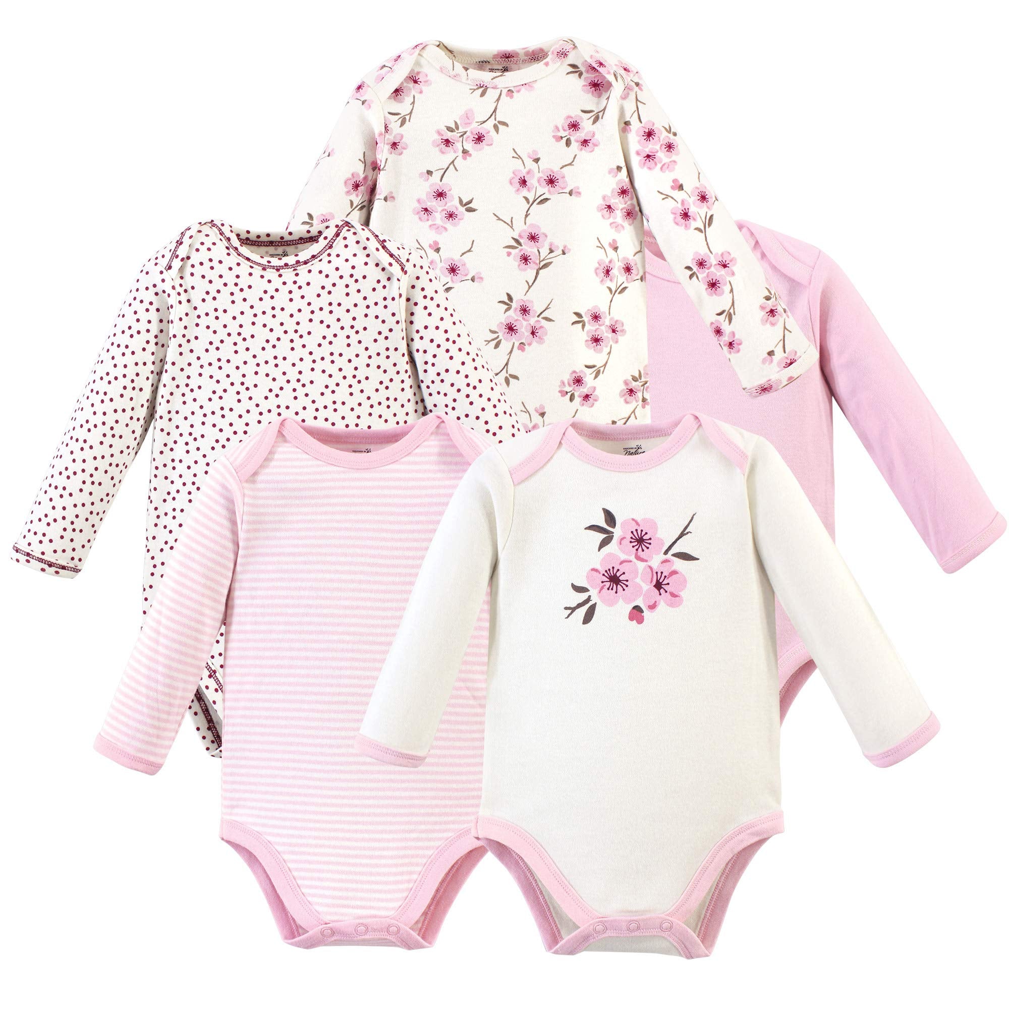 Touched By Nature Baby Boys Organic Cotton Long-Sleeve Bodysuits T Shi – Cutebab WBBAPB07WFPSDYK