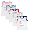 FARETO Babies Cotton Tee (DiCompleteMeCutWhite1218 Months, MultiColored, 1218 Months)
