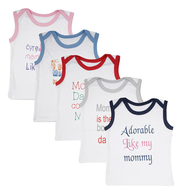 FARETO Babies Cotton Tee (DiCompleteMeCutWhite1218 Months, MultiColored, 1218 Months)