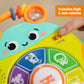 Bright Starts Safari Surprise Multisensory Toy, Light-Up Electronic Baby Toy with Animal Sounds and Melodies, Press for Cause an