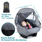 Universal Car Seat Rain Cover,Weather Shield For Infant Car Seat With Storage Bag,Side Ventilation & Handle Opening,Necessary Pr