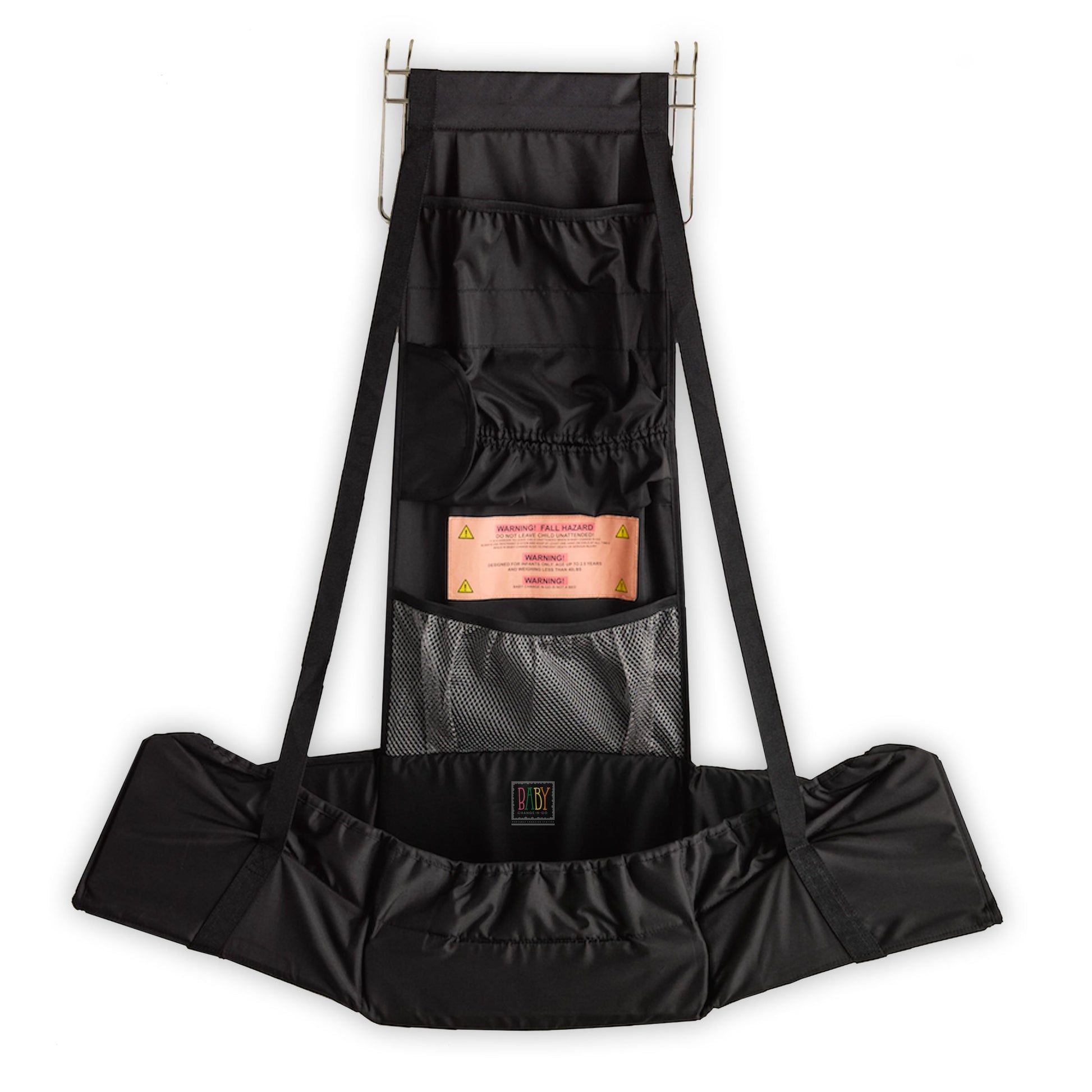 Baby Change-N-Go, Travel Diaper Changing Station, Folds to fit in your diaper bag, Black