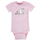 Gerber Baby Girl'S 8-Pack Short Sleeve Onesies Bodysuits, Bunny, Newborn
