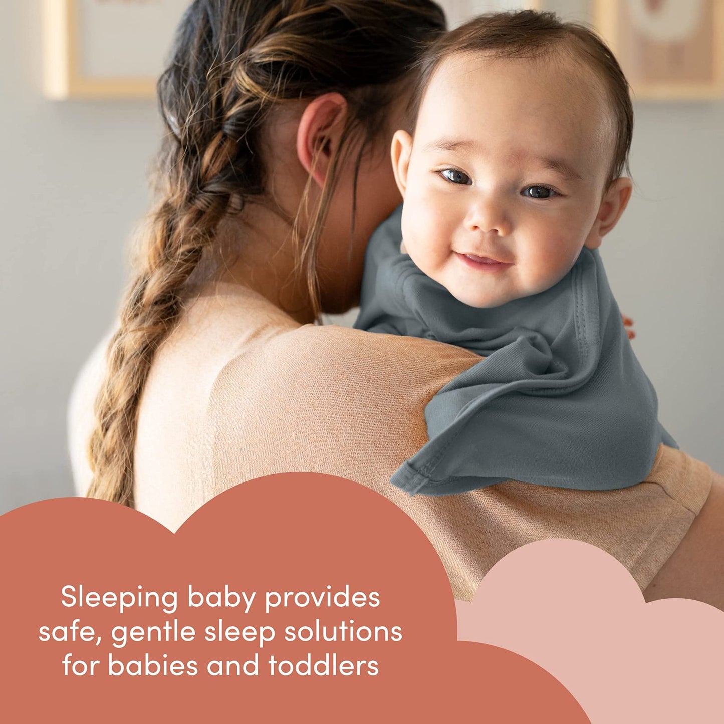 SleepingBaby Zipadee-Zip Transitional Swaddle Sack, 12-24 Month - Roomy Zipper Swaddle for Easy Diaper Changes and Proper Hip De