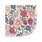Hudson Baby Unisex Baby Flannel Cotton Washcloths, Pink Blue Pretty Floral 10 Pack, One Size