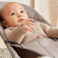 Babybjrn Bouncer Bliss, Sand Gray, Woven, Classic Quilt | 2-In-1 Adjustable Baby Bouncer Seat And Toddler Chair, Newborn To Todd