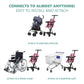 Dream On Me Coast Rider Connector For Dream On Me Coast Rider Stroller