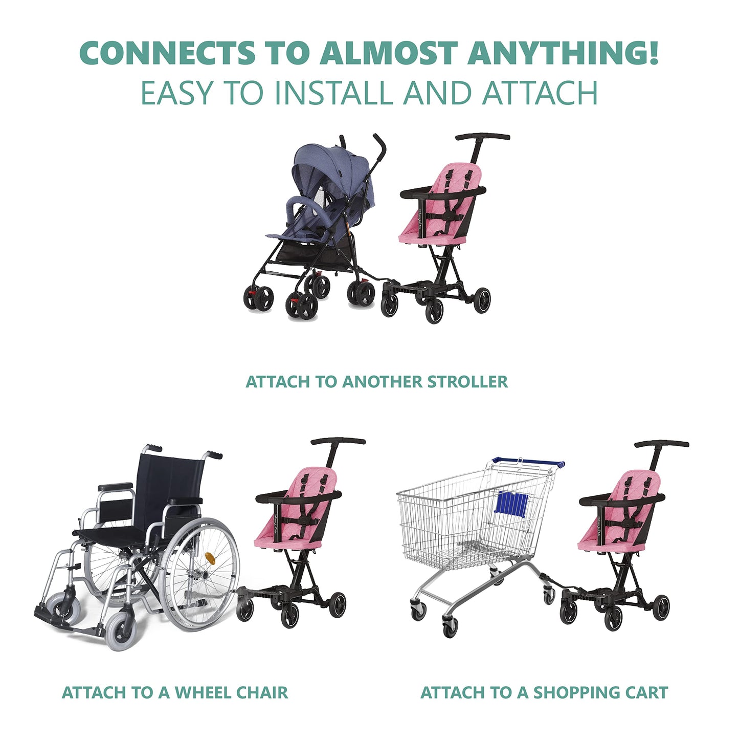 Dream On Me Coast Rider Connector For Dream On Me Coast Rider Stroller