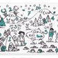 Modern-Twist 10 X 14 Reusable, Waterproof Coloring Mark-Mat Sheet For Kids, 100% Food-Grade Silicone, Pack Of 1, Numbers