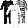 Hudson Baby Unisex Baby Cotton Coveralls Sparkle Unicorn, 0-3 Months