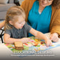 Klean Kids [2 Pack] Silicone Placemats For Toddlers (Mermaid And Princess) - Non Slip 2-Pack With Travel Bag - Princess & Mermai