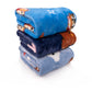 Uber World Newborn Baby Blanket Combo withhood/Infant AC Blanket/Baby Wrapper/Flannel Baby Blanket for 09 Months (70x70cm)/Pack