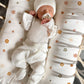 Muslin Baby Lounger Cover, Soft Breathable Newborn Lounger Pillow Cover For Boys Girls Infant (Flower-B)