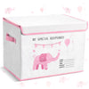 LemonRoad 16x12x12inch Baby Memories Keepsake Box Baby Shower Elephant First Keepsake Box New Parent Newborn Baptismal Birthday 