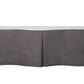 Bacati - Muslin Ikat Stars Toddler Bedding (Crib/Toddler Bed Skirt, Grey)