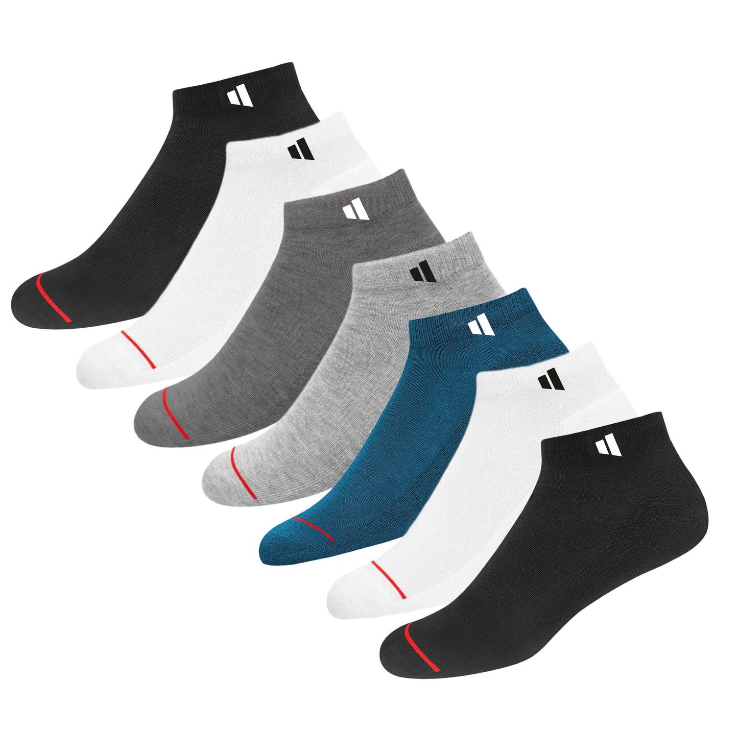 Sjeware Men And Women Solid Ankle Length Socks (Pack Of 7)
