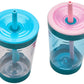 Contigo Kids Spill-Proof 14Oz Tumbler With Straw And Bpa-Free Plastic, Fits Most Cup Holders And Dishwasher Safe, 2-Pack Strawbe