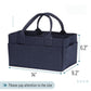 Mr. Pen- Baby Diaper Caddy Organizer, Navy Blue, Diaper Organizer, Car Diaper Caddy, Baby Caddy Organizer, Portable Diaper Caddy