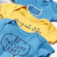 Gerber Baby Boy'S 8-Pack Short Sleeve Onesies Bodysuits, Blue Fox, Newborn
