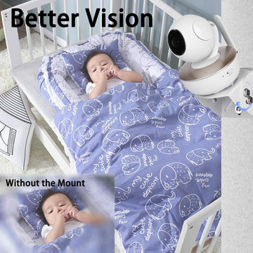 Universal Adjustable Angle Wall Mount Shelf For Baby Monitor Camera, Angle Mounting Brackets, Fits Arlo, Motorola, Infant Optics