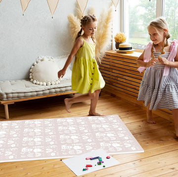 Premium Soft Foam Play Mat For Baby, 5.6 X 4 Ft, Easy To Clean - The Perfect Modern Foam Playmat Fits Nicely With Your Kids Play
