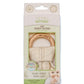 MITTEEZ Wood Baby Organic Wooden Teether with Absorbent Cloth (Natural)