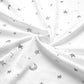 American Baby Company 2 Pack Printed 100% Natural Cotton Jersey Knit Fitted Pack N Play Playard Sheet, Gray Star and White, Soft