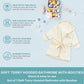Spasilk 100% Cotton Hooded Terry Bathrobe With Booties - Baby Girl Gifts - Baby Boy Gifts - One Size - Shower Gift