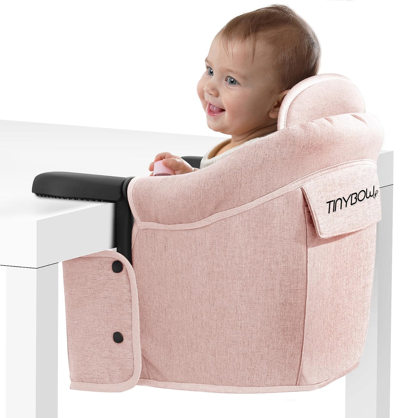Hook On High Chair For Baby, High Chair That Attaches To Table - Clip On High Chair For Table, Portable High Chair For Travel, H