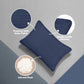 Utopia Bedding Toddler Pillow (Navy, 2 Pack), 13X18 Pillows For Sleeping, Soft And Breathable Cotton Blend Shell, Small Kids Pil