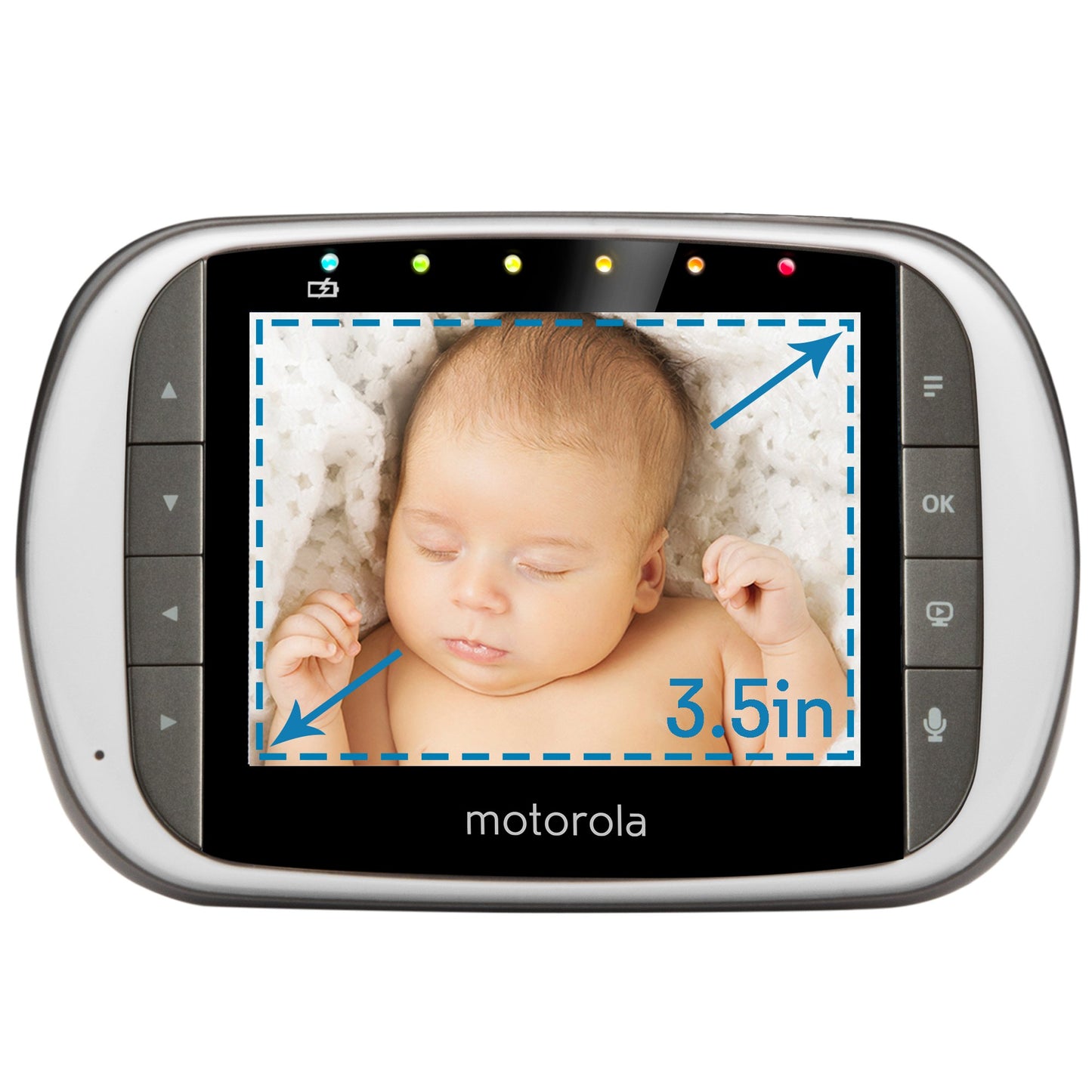 Motorola Mbp853Connect Dual Mode Baby Monitor With 3.5-Inch Lcd Parent Monitor And Wi-Fi Internet Viewing