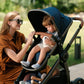 Mompush Ultimate2 Baby Stroller for Toddler with Removable Bassinet & Reversible Seat, Smooth Glide Bassinet Stroller, Full-Size