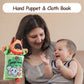 iPlay, iLearn Soft Baby Books 1 Year Old, Babies Animal Cloth Book 6-12 Month, Infant Touch Feel Crinkle Book, Toddler Carseat C