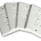 Self-Closing Electrical Wall Outlet Covers For Baby Proofing, Premium Plastic, Standard-Size Child Proof Outlet Cover, 4.6 X 3 I